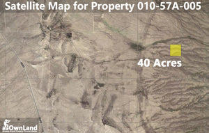 40 Acres Nevada Land, Gamble District - Unobstructed Views, Privacy – Promo Price $15,450, $200 down, $165/mo