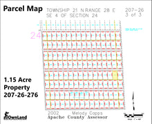 Arizona Park Estates, Sanders AZ, 1.15 Acre Property PROMO $7,795, ONLY $150 down, $110/month