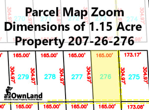 Arizona Park Estates, Sanders AZ, 1.15 Acre Property PROMO $7,795, ONLY $150 down, $110/month